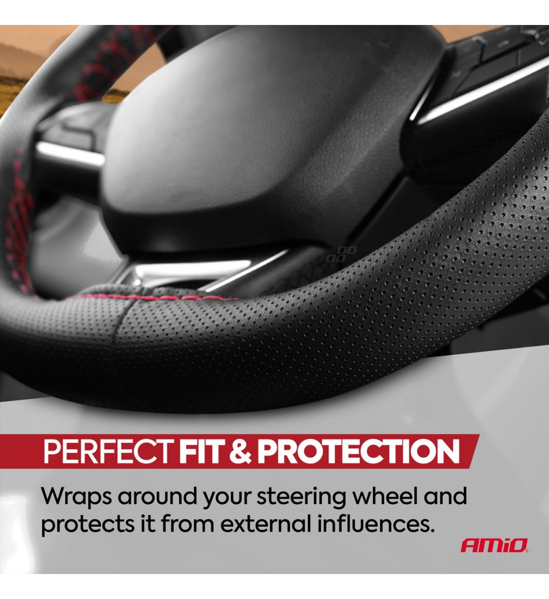 Husă volan auto perforată cu dantelă M 38-39cm OTOM-OTDK202 - AutoParadoxSystem.ro Produs - Husă volan auto perforată cu dantelă M 38-39cm OTOM-OTDK202 - AutoParadoxSystem.ro