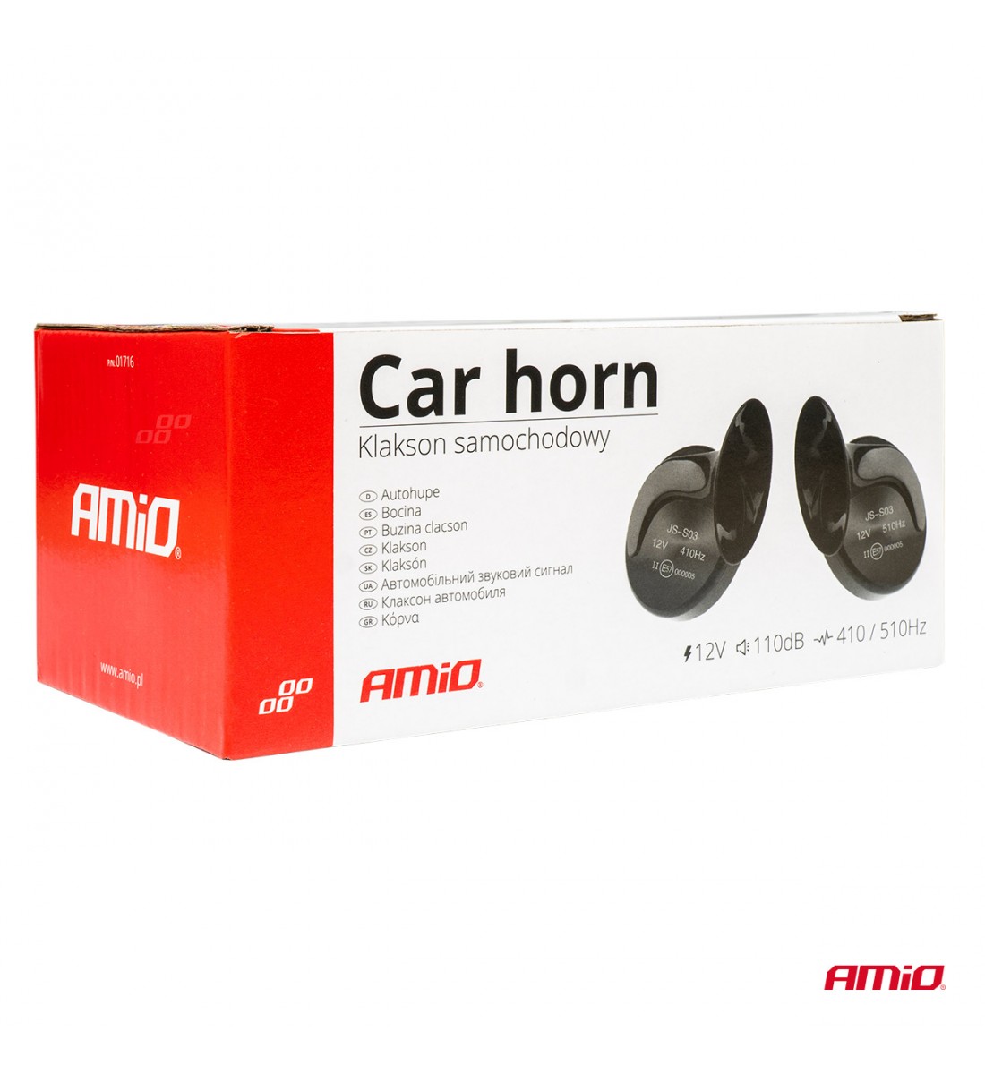 Claxon 12V 2 buc CHR-02 - AutoParadoxSystem.ro Produs - Claxon 12V 2 buc CHR-02 - AutoParadoxSystem.ro