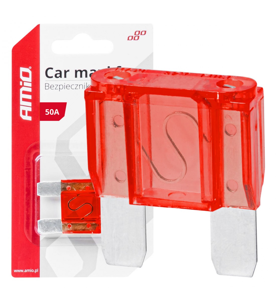 Siguranta auto MAXI 50A AMIO-03384 - AutoParadoxSystem.ro Produs - Siguranta auto MAXI 50A AMIO-03384 - AutoParadoxSystem.ro