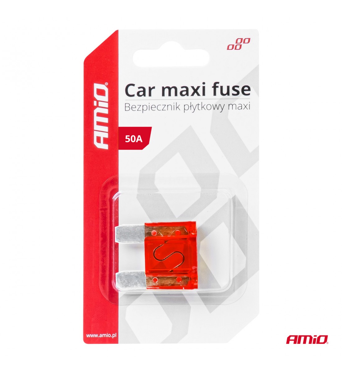 Siguranta auto MAXI 50A AMIO-03384 - AutoParadoxSystem.ro Produs - Siguranta auto MAXI 50A AMIO-03384 - AutoParadoxSystem.ro