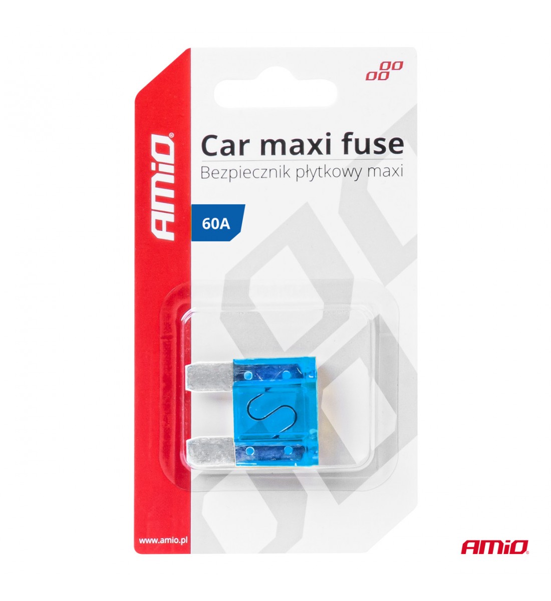 Siguranta auto MAXI 60A AMIO-03385 - AutoParadoxSystem.ro Produs - Siguranta auto MAXI 60A AMIO-03385 - AutoParadoxSystem.ro
