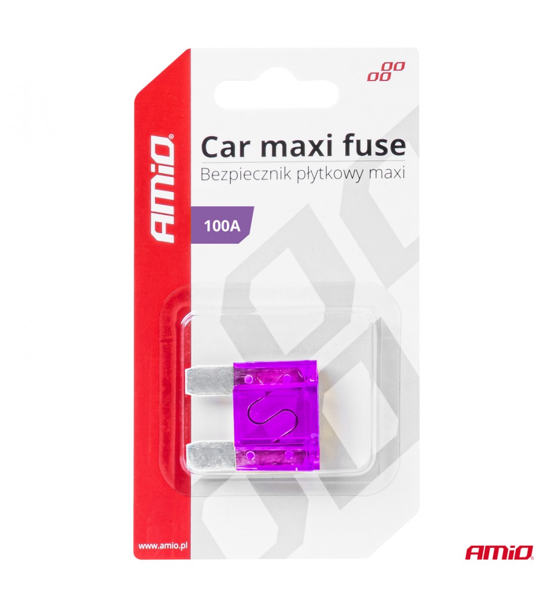 Siguranta auto MAXI 100A AMIO-03387 Siguranta auto MAXI 100A AMIO-03387
