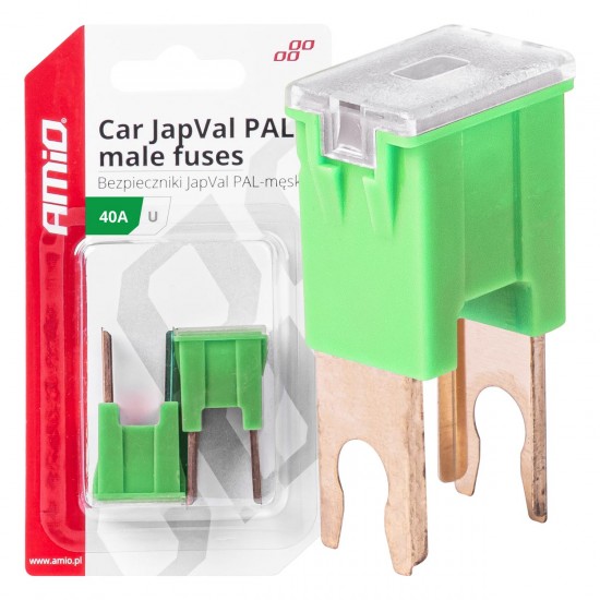 Siguranțe auto JAPVAL PAL tată 2 buc. 40A AMIO-03407