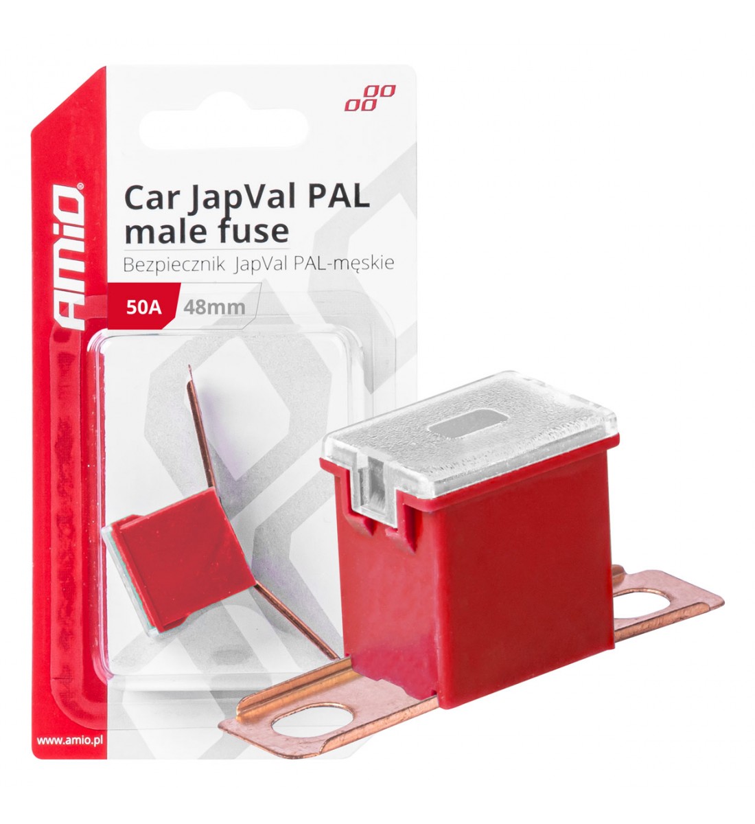 Siguranta auto JAPVAL PAL tata 48mm 50A AMIO-03420 - AutoParadoxSystem.ro Produs - Siguranta auto JAPVAL PAL tata 48mm 50A AMIO-03420 - AutoParadoxSystem.ro