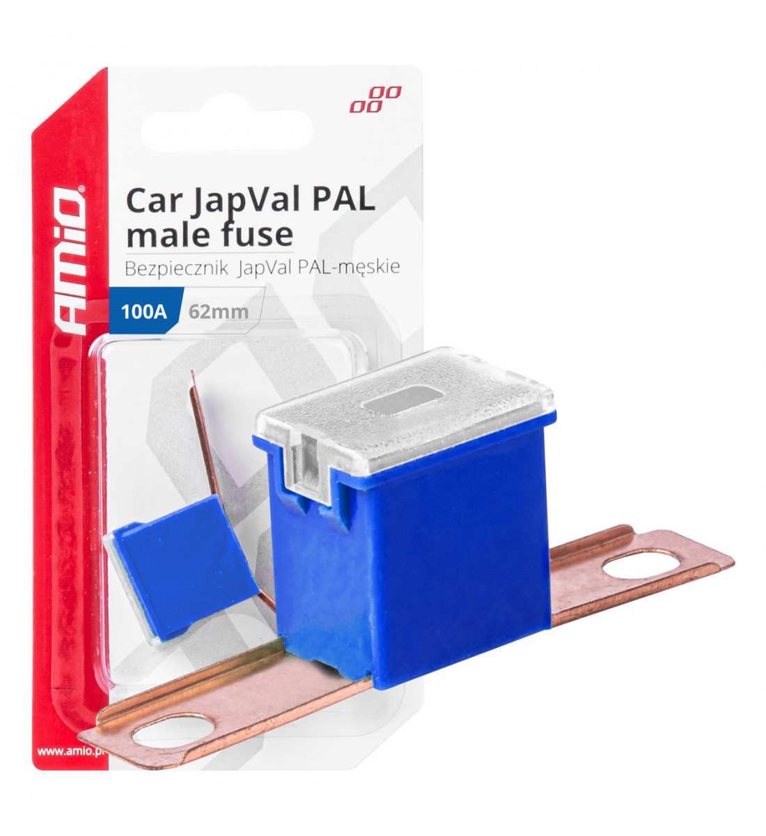 Siguranta auto JAPVAL PAL tata 62mm 100A AMIO-03433 - AutoParadoxSystem.ro Produs - Siguranta auto JAPVAL PAL tata 62mm 100A AMIO-03433 - AutoParadoxSystem.ro