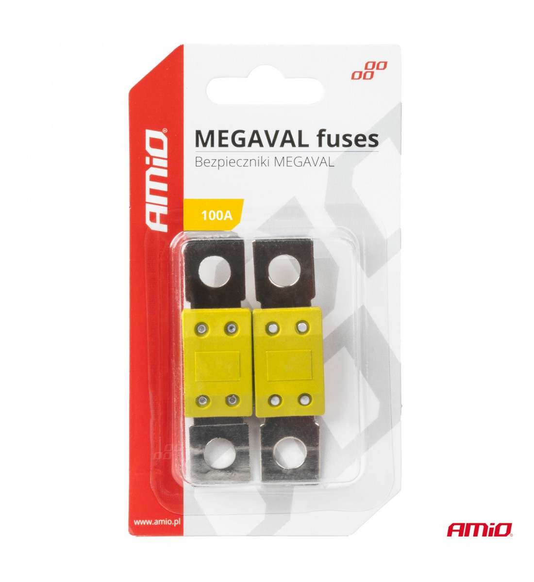 Siguranțe auto MEGAVAL MTA 2 buc. 100A AMIO-03463 - AutoParadoxSystem.ro Produs - Siguranțe auto MEGAVAL MTA 2 buc. 100A AMIO-03463 - AutoParadoxSystem.ro