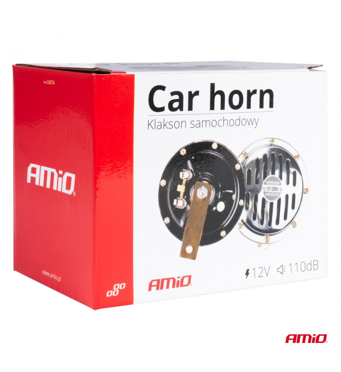 Claxon cromat 125 mm 12V AMIO-04074 - AutoParadoxSystem.ro Produs - Claxon cromat 125 mm 12V AMIO-04074 - AutoParadoxSystem.ro
