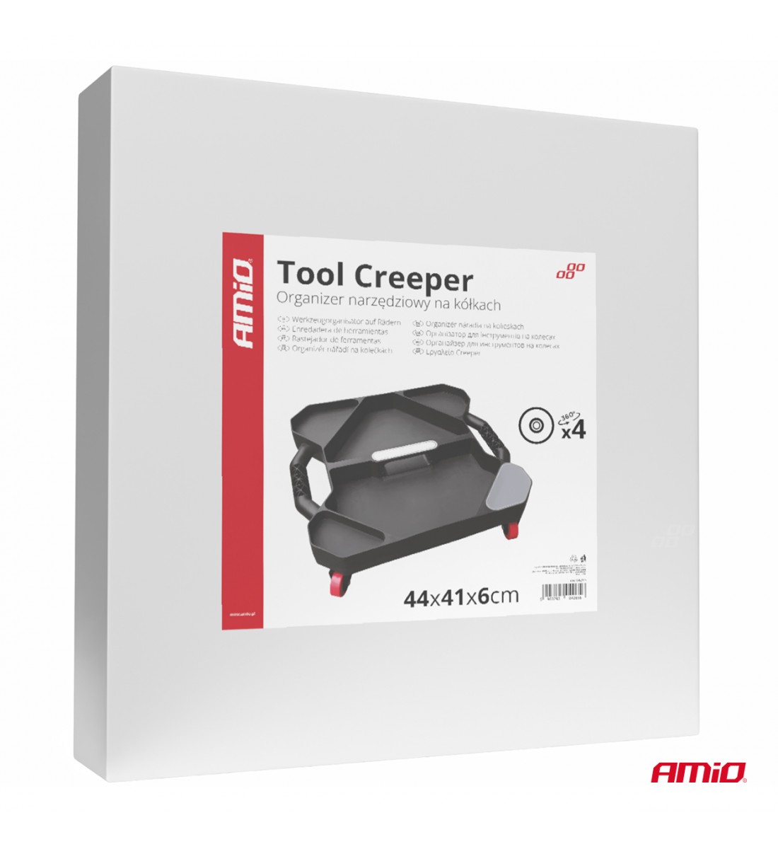 Tavă pentru scule de atelier pe roți AMIO-04265 - AutoParadoxSystem.ro Produs - Tavă pentru scule de atelier pe roți AMIO-04265 - AutoParadoxSystem.ro