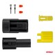 Set conector electric impermeabil 1 PIN 2.2mm AMIO-04345 - AutoParadoxSystem.ro Produs - Set conector electric impermeabil 1 PIN 2.2mm AMIO-04345 - AutoParadoxSystem.ro