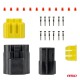 Set conector electric impermeabil 6 PIN 2.2mm AMIO-04349 - AutoParadoxSystem.ro Produs - Set conector electric impermeabil 6 PIN 2.2mm AMIO-04349 - AutoParadoxSystem.ro