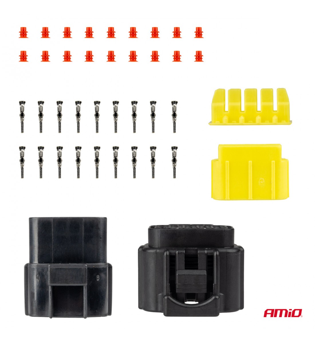 Set conector electric impermeabil 10 PIN 2.2mm AMIO-04351 Set conector electric impermeabil 10 PIN 2.2mm AMIO-04351