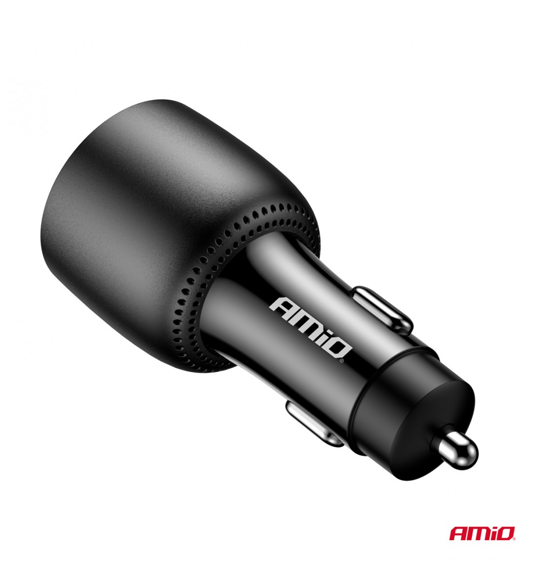Încărcător auto 2x USB-C + USB-A 12V 24V 100W AMIO-04371 - AutoParadoxSystem.ro Produs - Încărcător auto 2x USB-C + USB-A 12V 24V 100W AMIO-04371 - AutoParadoxSystem.ro