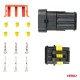 Mufă cub superseal conector ermetic 3 PIN AMIO-03519 - AutoParadoxSystem.ro Produs - Mufă cub superseal conector ermetic 3 PIN AMIO-03519 - AutoParadoxSystem.ro