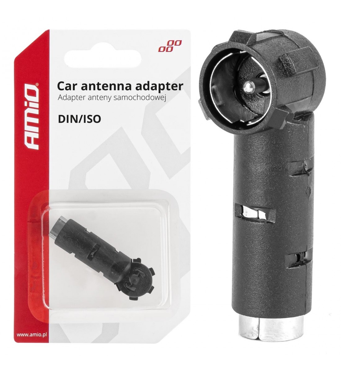 Produs - Adaptor antenă auto DIN ISO AMIO-03967 - AutoParadoxSystem.ro