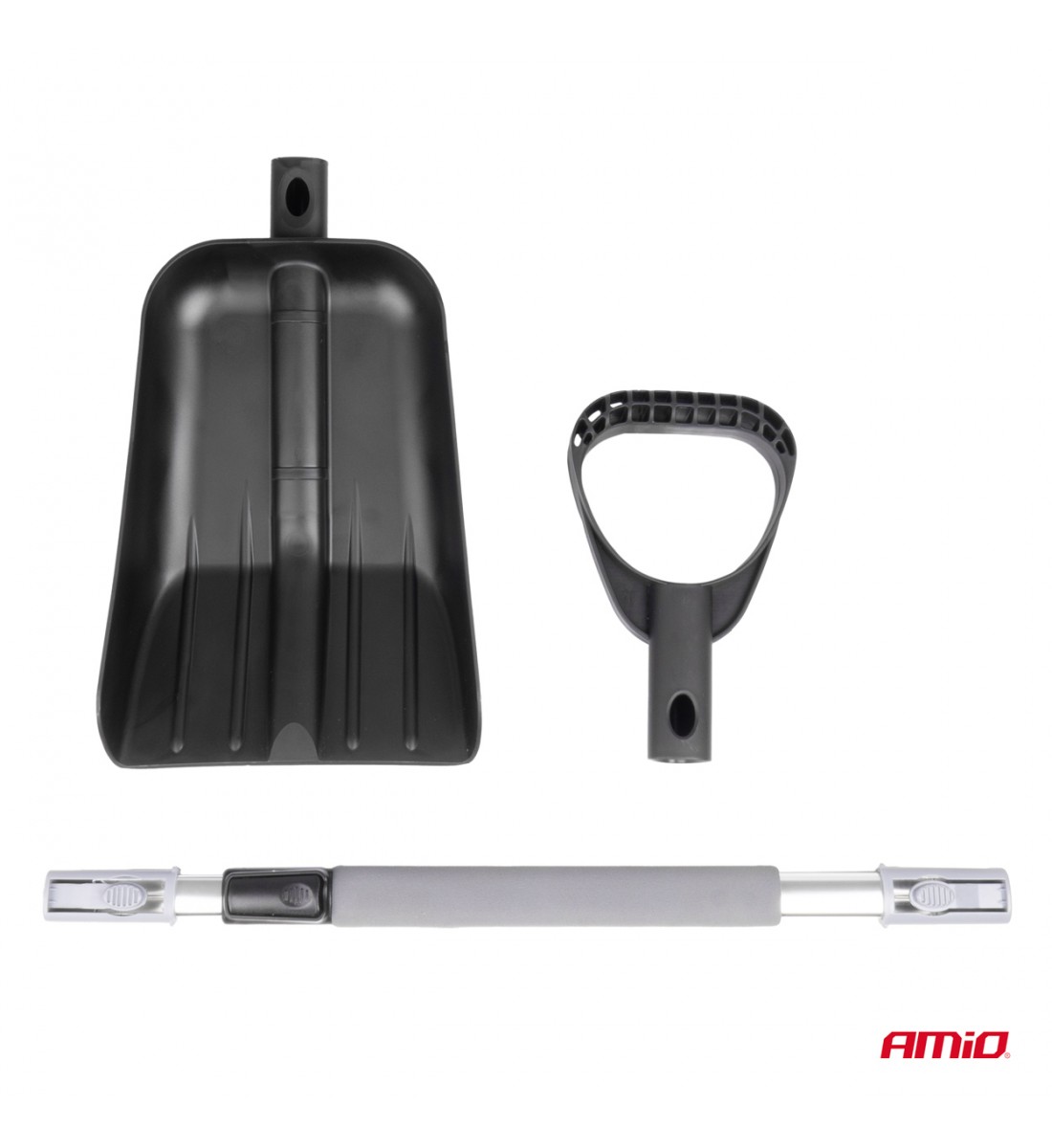 Lopata telescopica pentru deszapezire 103-131cm AMIO-04152 - AutoParadoxSystem.ro Produs - Lopata telescopica pentru deszapezire 103-131cm AMIO-04152 - AutoParadoxSystem.ro