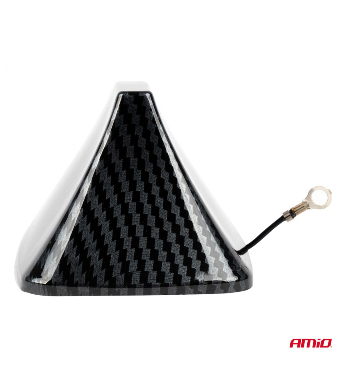 Produs - Antena auto cu aripioare de rechin carbon AMIO-04156 - AutoParadoxSystem.ro