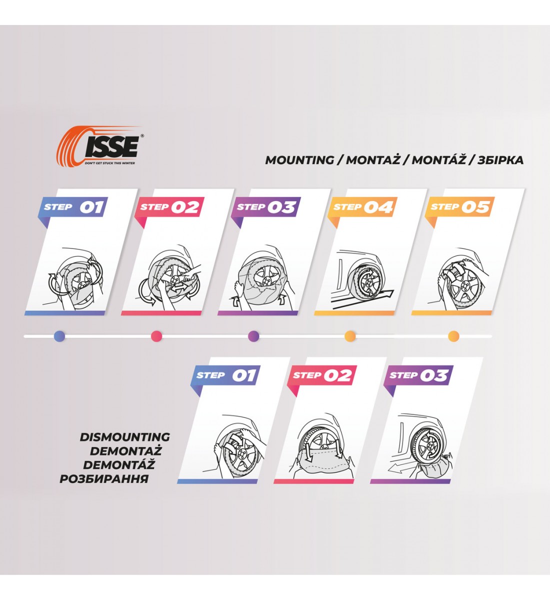 Lanțuri de zăpadă textile Isse Easysock XL 2buc - AutoParadoxSystem.ro Produs - Lanțuri de zăpadă textile Isse Easysock XL 2buc - AutoParadoxSystem.ro