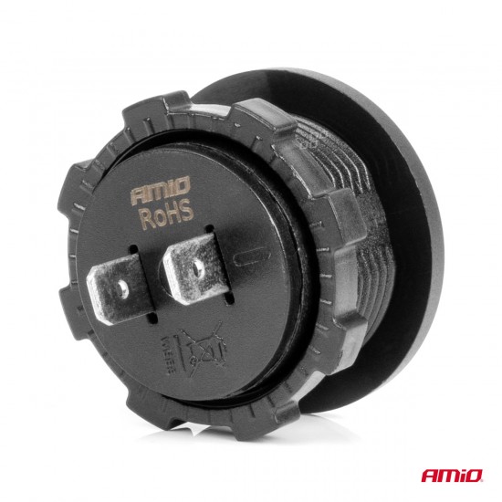 Voltmetru digital încorporat suplimentar 12V 24V MOD-02 AMIO-02852