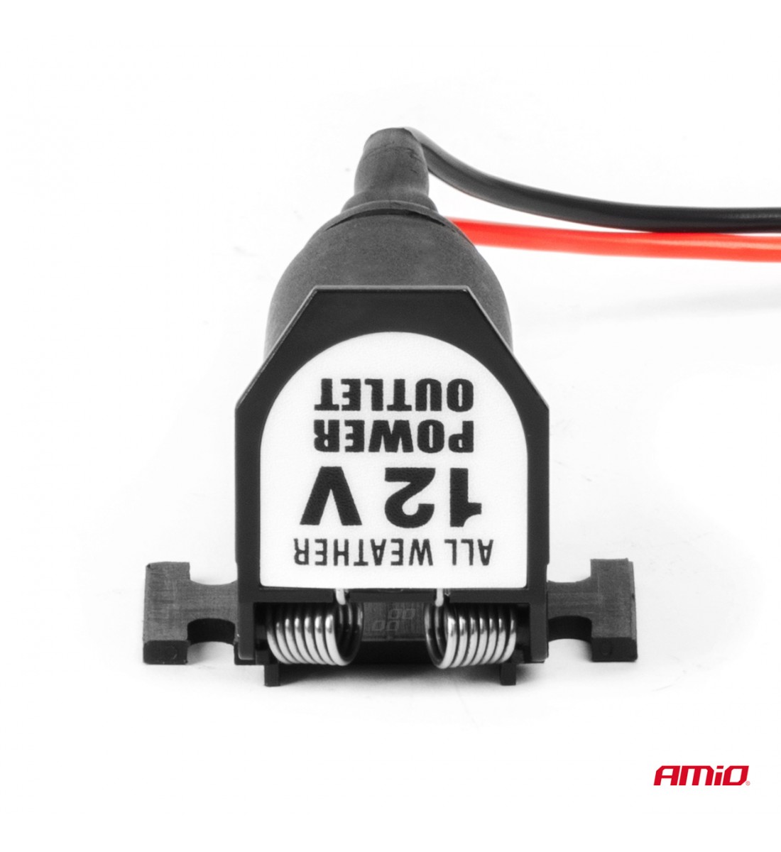 Priză brichetă auto cu clapă 12V 24V AMIO-04128 - AutoParadoxSystem.ro Produs - Priză brichetă auto cu clapă 12V 24V AMIO-04128 - AutoParadoxSystem.ro