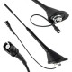 Produs - Antenă auto universală, catarg tip bip cu amplificator RAKU-2 ANT10 AMIO-04154 - AutoParadoxSystem.ro