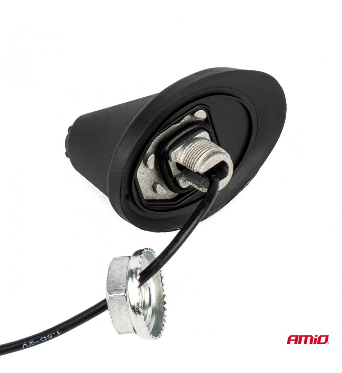 Produs - Antenă auto universală, catarg tip bip cu amplificator RAKU-2 ANT10 AMIO-04154 - AutoParadoxSystem.ro