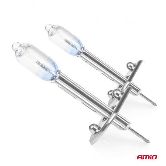 Set 2 becuri halogen H1 12V 55W LumiTec GENERAȚIE URMĂTOARE +135% DUO AMIO-04402