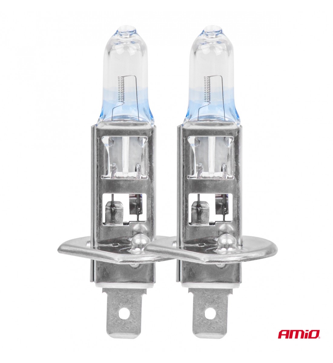 Produs - Set 2 becuri halogen H1 12V 55W LumiTec GENERAȚIE URMĂTOARE +135% DUO AMIO-04402 - AutoParadoxSystem.ro