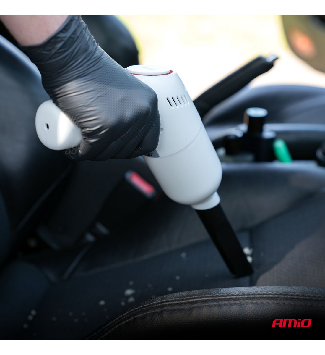 Aspirator auto fără fir 40W 4,5kPa USB-C VC-07 HEPA AMIO-04415 - AutoParadoxSystem.ro Produs - Aspirator auto fără fir 40W 4,5kPa USB-C VC-07 HEPA AMIO-04415 - AutoParadoxSystem.ro