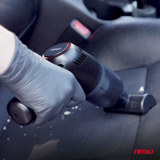 Aspirator auto fără fir 70W 11kPa USB-C VC-08 HEPA AMIO-04416 Aspirator auto fără fir 70W 11kPa USB-C VC-08 HEPA AMIO-04416