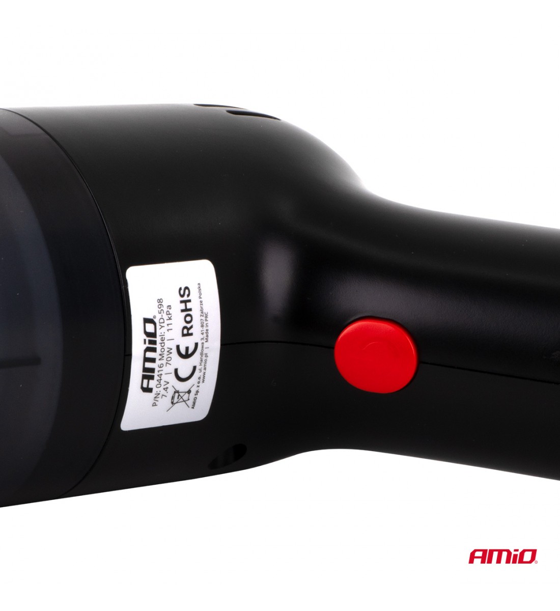 Aspirator auto fără fir 70W 11kPa USB-C VC-08 HEPA AMIO-04416 - AutoParadoxSystem.ro Produs - Aspirator auto fără fir 70W 11kPa USB-C VC-08 HEPA AMIO-04416 - AutoParadoxSystem.ro