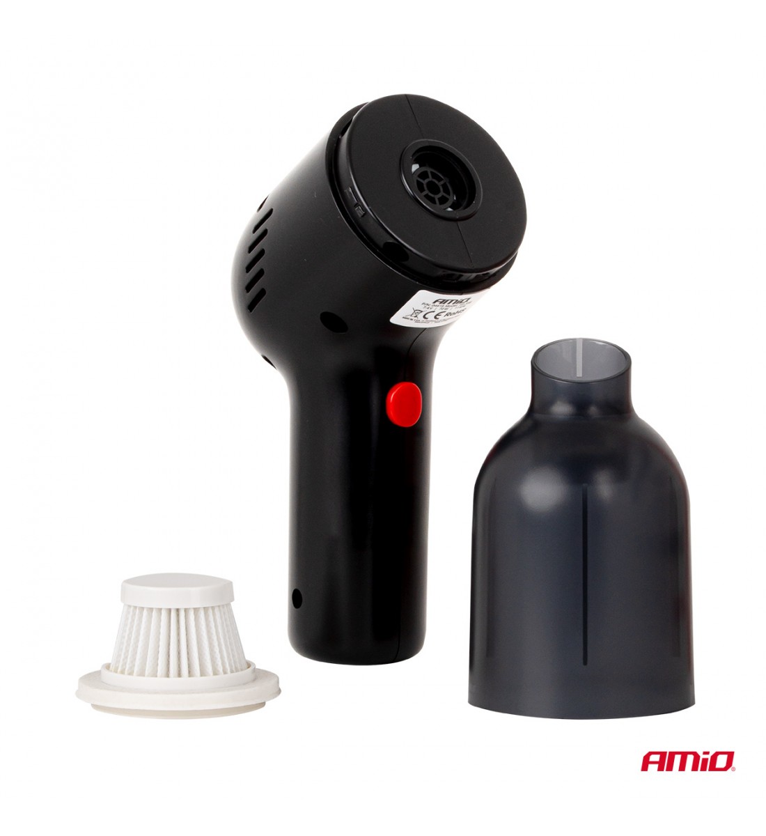 Aspirator auto fără fir 70W 11kPa USB-C VC-08 HEPA AMIO-04416 - AutoParadoxSystem.ro Produs - Aspirator auto fără fir 70W 11kPa USB-C VC-08 HEPA AMIO-04416 - AutoParadoxSystem.ro