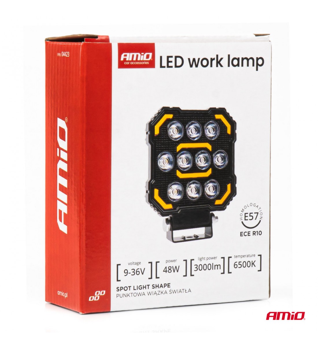 Proiector  AWL79 48W 3000LM cu led  12V 24V AMIO-04423 - AutoParadoxSystem.ro Produs - Proiector  AWL79 48W 3000LM cu led  12V 24V AMIO-04423 - AutoParadoxSystem.ro