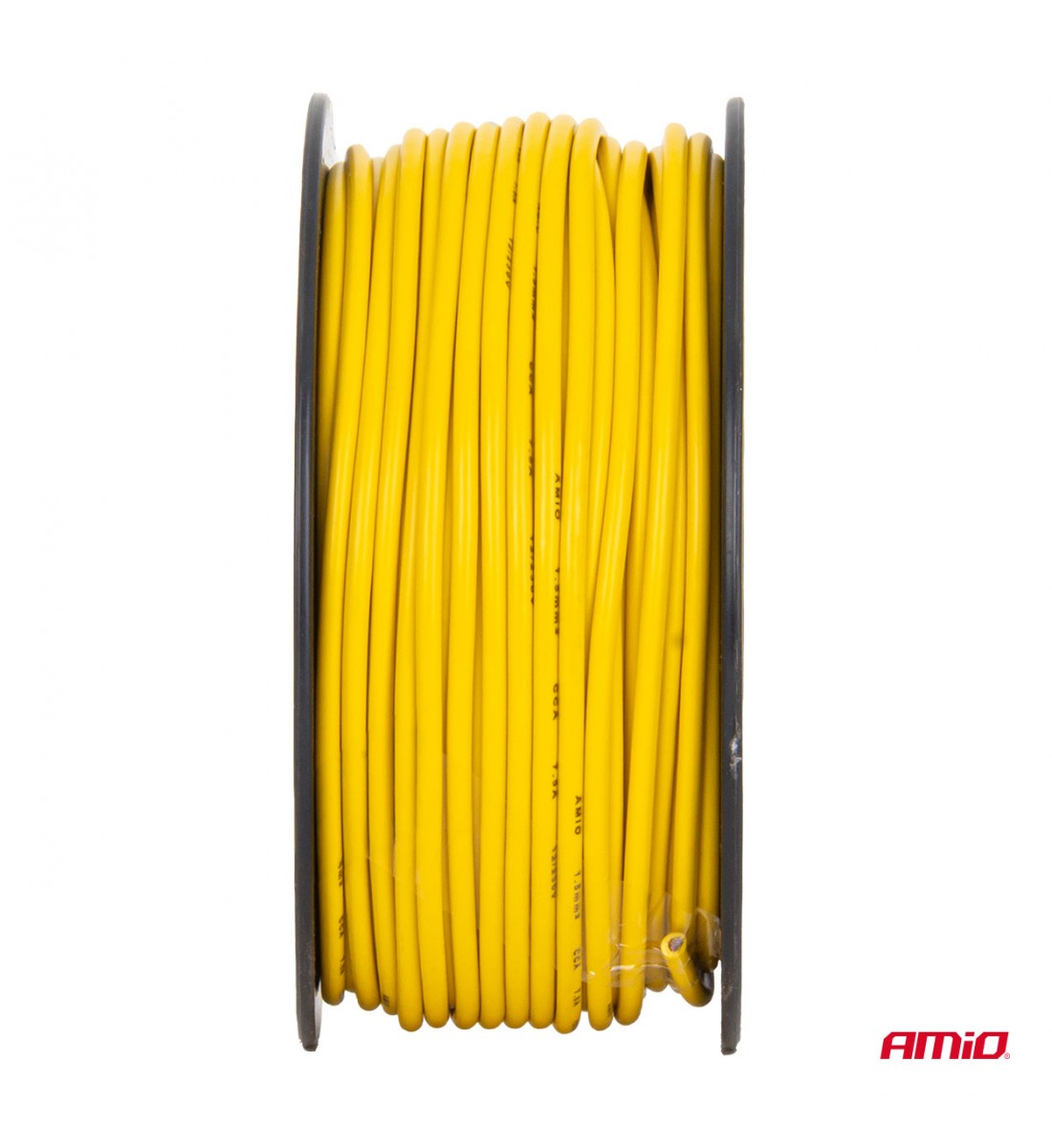 Cablu monofilar galben CCA 1x1.5mm2 50m 7.5A 12/230V AMIO-04449 - AutoParadoxSystem.ro Produs - Cablu monofilar galben CCA 1x1.5mm2 50m 7.5A 12/230V AMIO-04449 - AutoParadoxSystem.ro