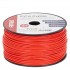Cablu roșu monofilar CCA 1x0.75mm2 100m 3.75A 12/230V AMIO-04450