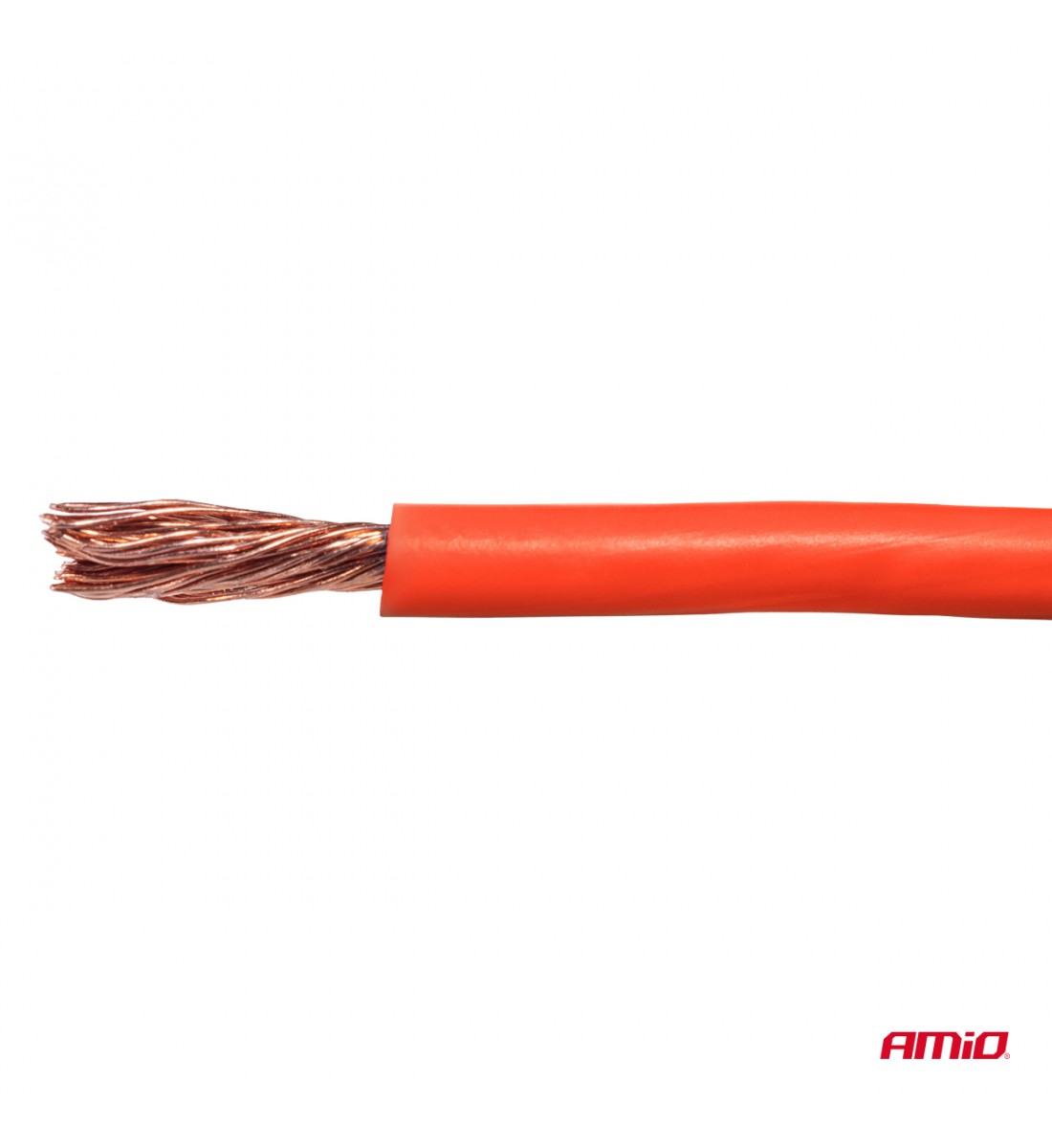 Cablu roșu monofilar CCA 1x0.75mm2 100m 3.75A 12/230V AMIO-04450 - AutoParadoxSystem.ro Produs - Cablu roșu monofilar CCA 1x0.75mm2 100m 3.75A 12/230V AMIO-04450 - AutoParadoxSystem.ro