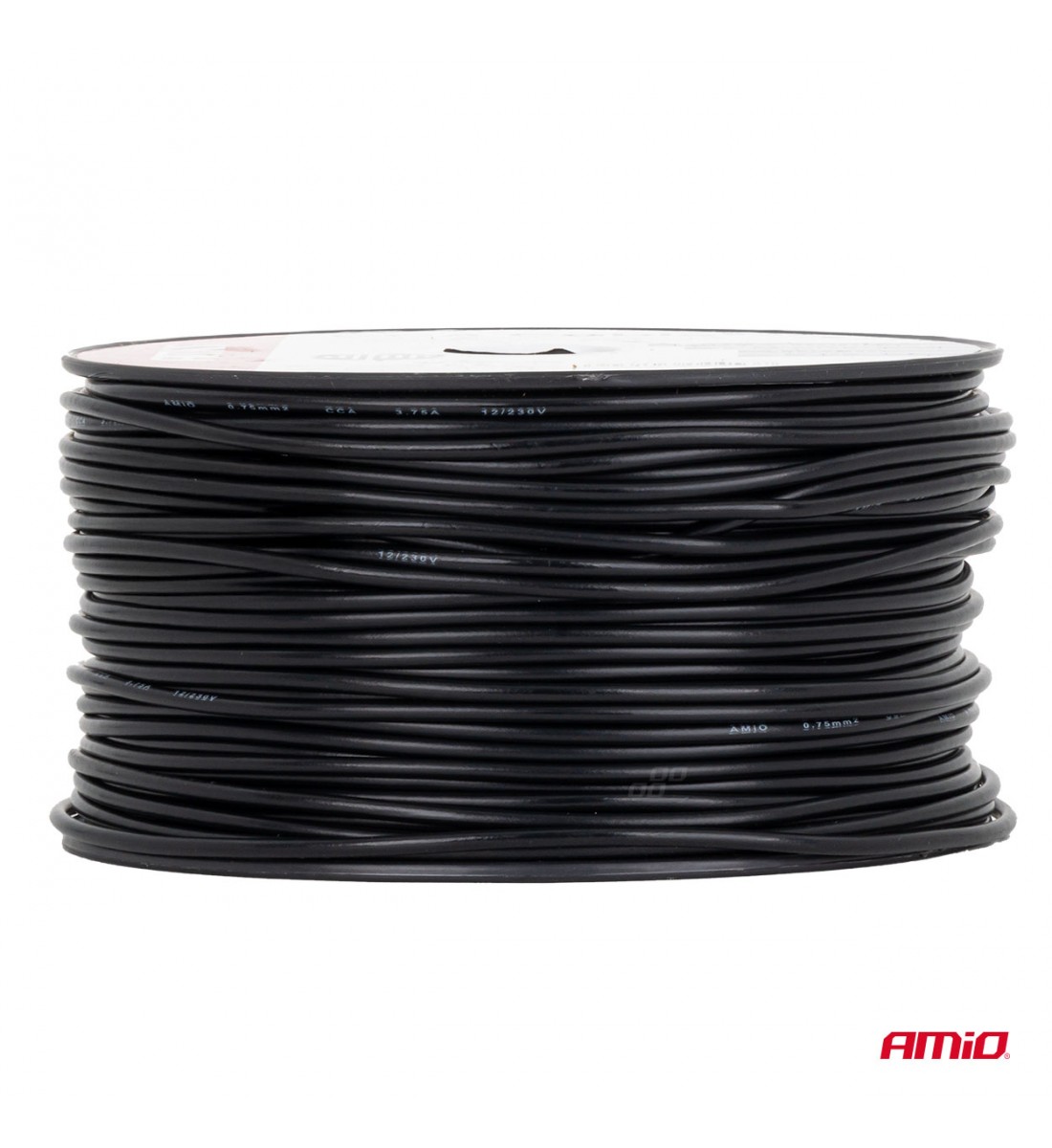 Cablu negru monofilar CCA 1x0.75mm2 100m 3.75A 12/230V AMIO-04453 - AutoParadoxSystem.ro Produs - Cablu negru monofilar CCA 1x0.75mm2 100m 3.75A 12/230V AMIO-04453 - AutoParadoxSystem.ro