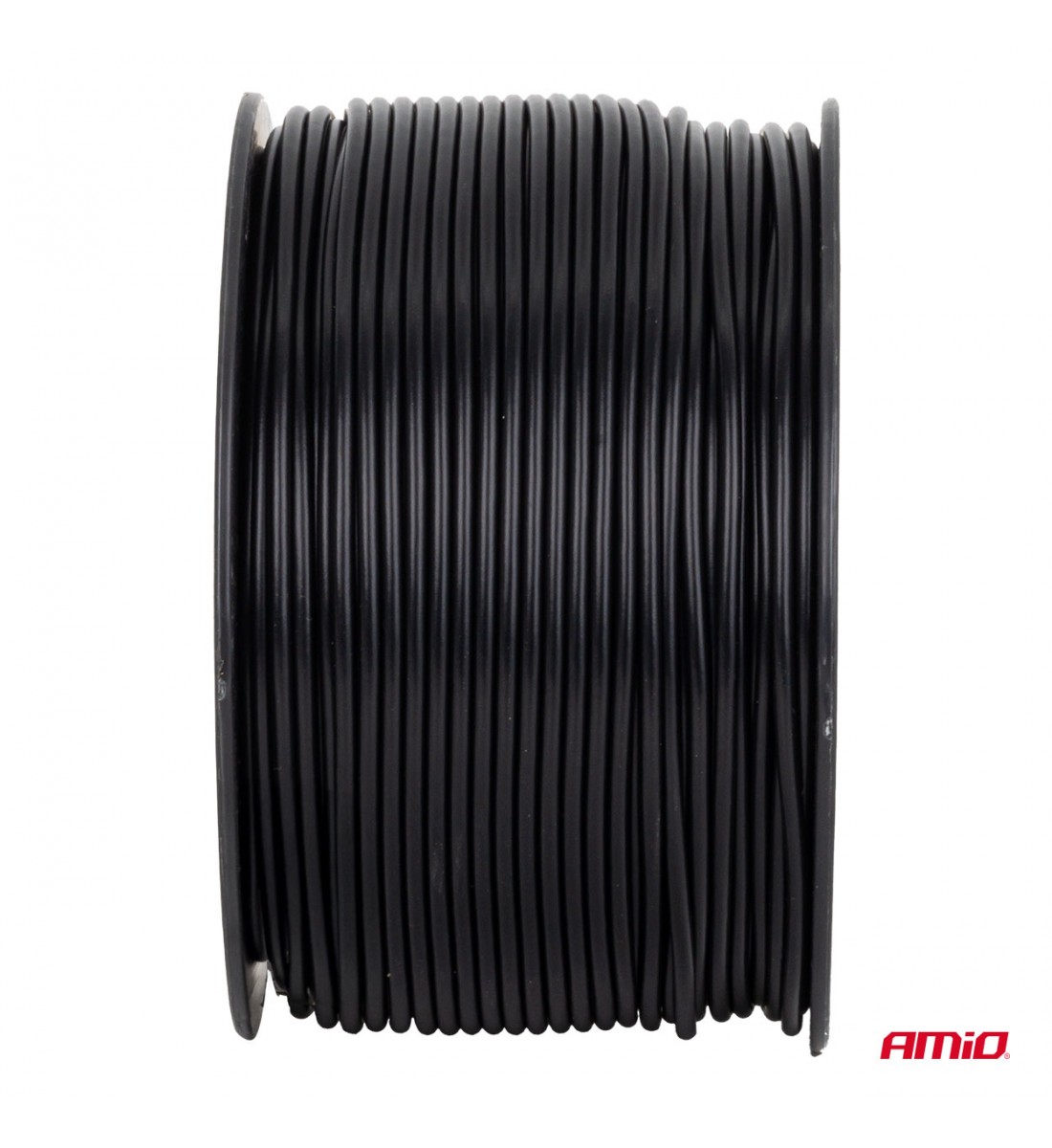 Cablu negru monofilar CCA 1x1mm2 100m 5A 12/230V AMIO-04454 - AutoParadoxSystem.ro Produs - Cablu negru monofilar CCA 1x1mm2 100m 5A 12/230V AMIO-04454 - AutoParadoxSystem.ro