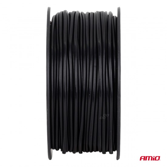 Cablu monofilar negru CCA 1x1.5mm2 50m 7.5A 12/230V AMIO-04455 Cablu monofilar negru CCA 1x1.5mm2 50m 7.5A 12/230V AMIO-04455