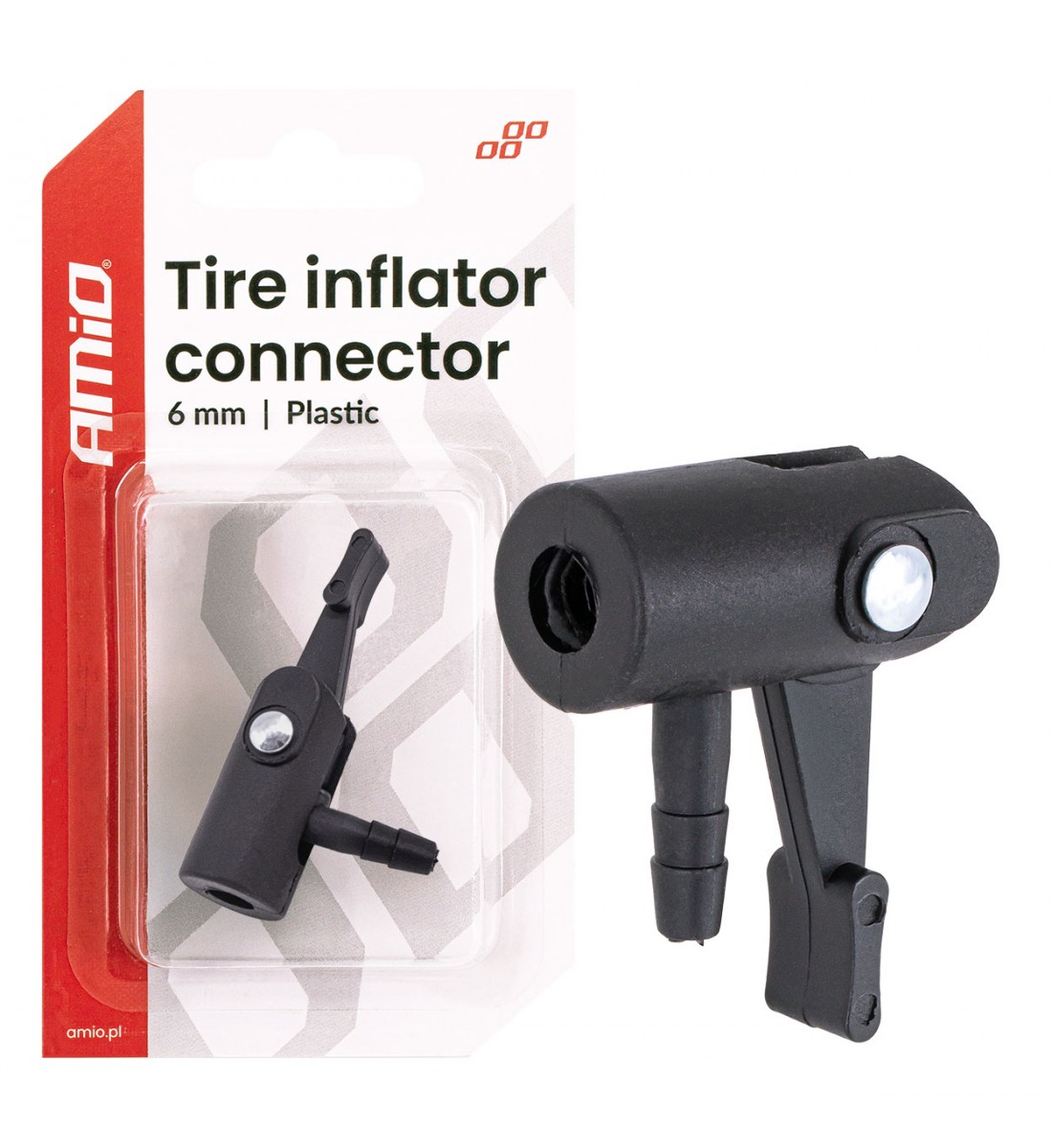 Adaptor compresor plastic 6mm AMIO-04501 - AutoParadoxSystem.ro Produs - Adaptor compresor plastic 6mm AMIO-04501 - AutoParadoxSystem.ro