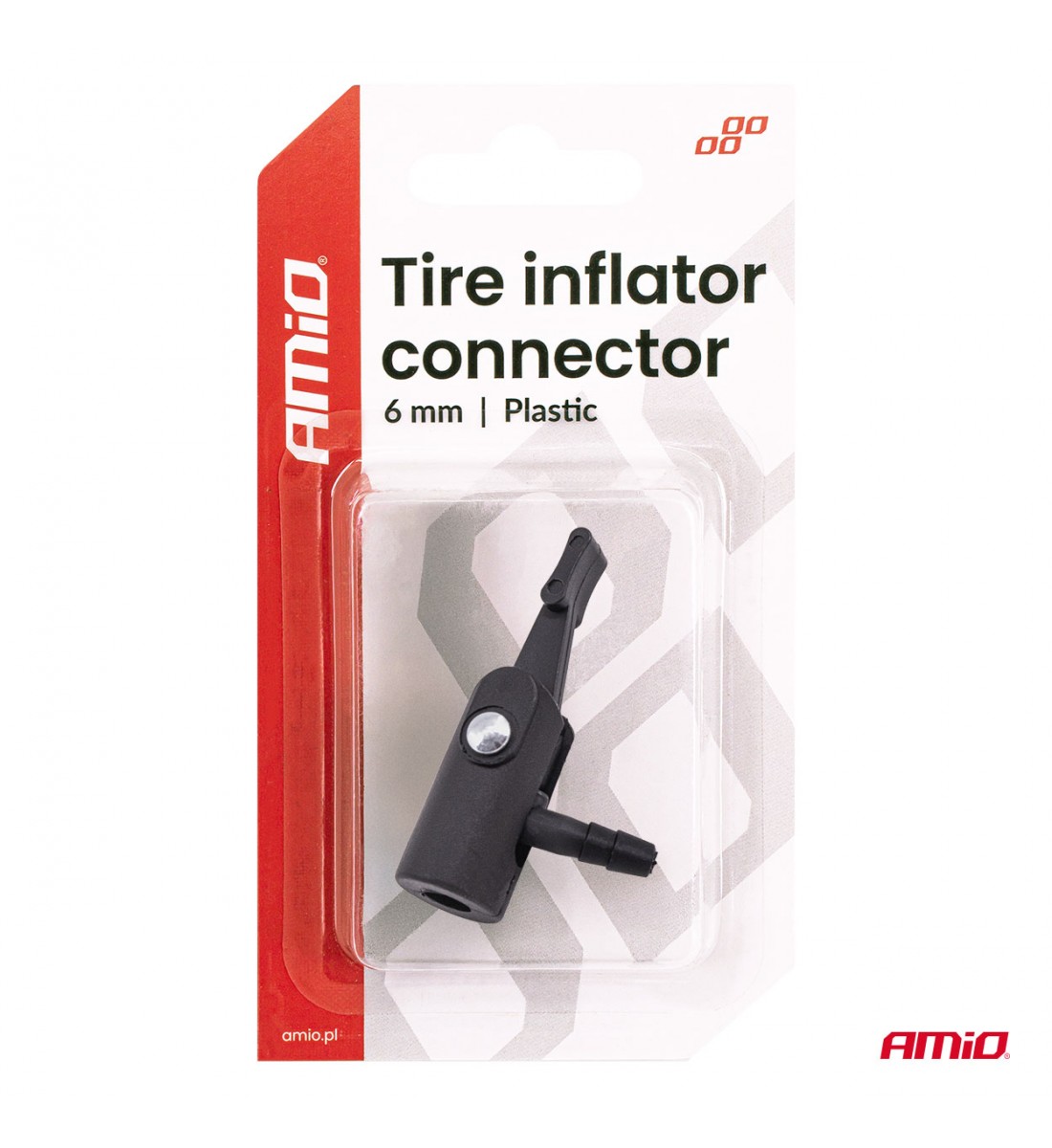 Adaptor compresor plastic 6mm AMIO-04501 - AutoParadoxSystem.ro Produs - Adaptor compresor plastic 6mm AMIO-04501 - AutoParadoxSystem.ro