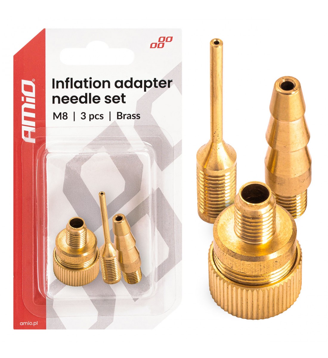 Kit adaptor de umflare M8 AMIO-04502 - AutoParadoxSystem.ro Produs - Kit adaptor de umflare M8 AMIO-04502 - AutoParadoxSystem.ro