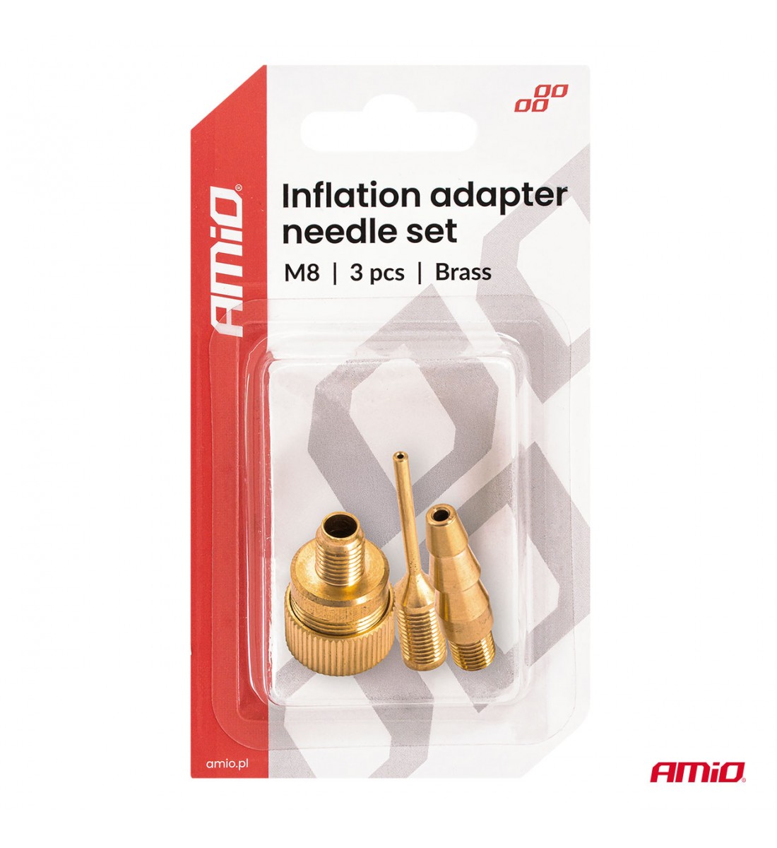 Kit adaptor de umflare M8 AMIO-04502 - AutoParadoxSystem.ro Produs - Kit adaptor de umflare M8 AMIO-04502 - AutoParadoxSystem.ro