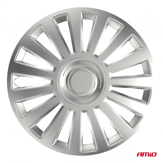 Capace roți auto set 4 buc., argintii luxoase, 13" inch, COLOR BOX Capace roți auto set 4 buc., argintii luxoase, 13" inch, COLOR BOX