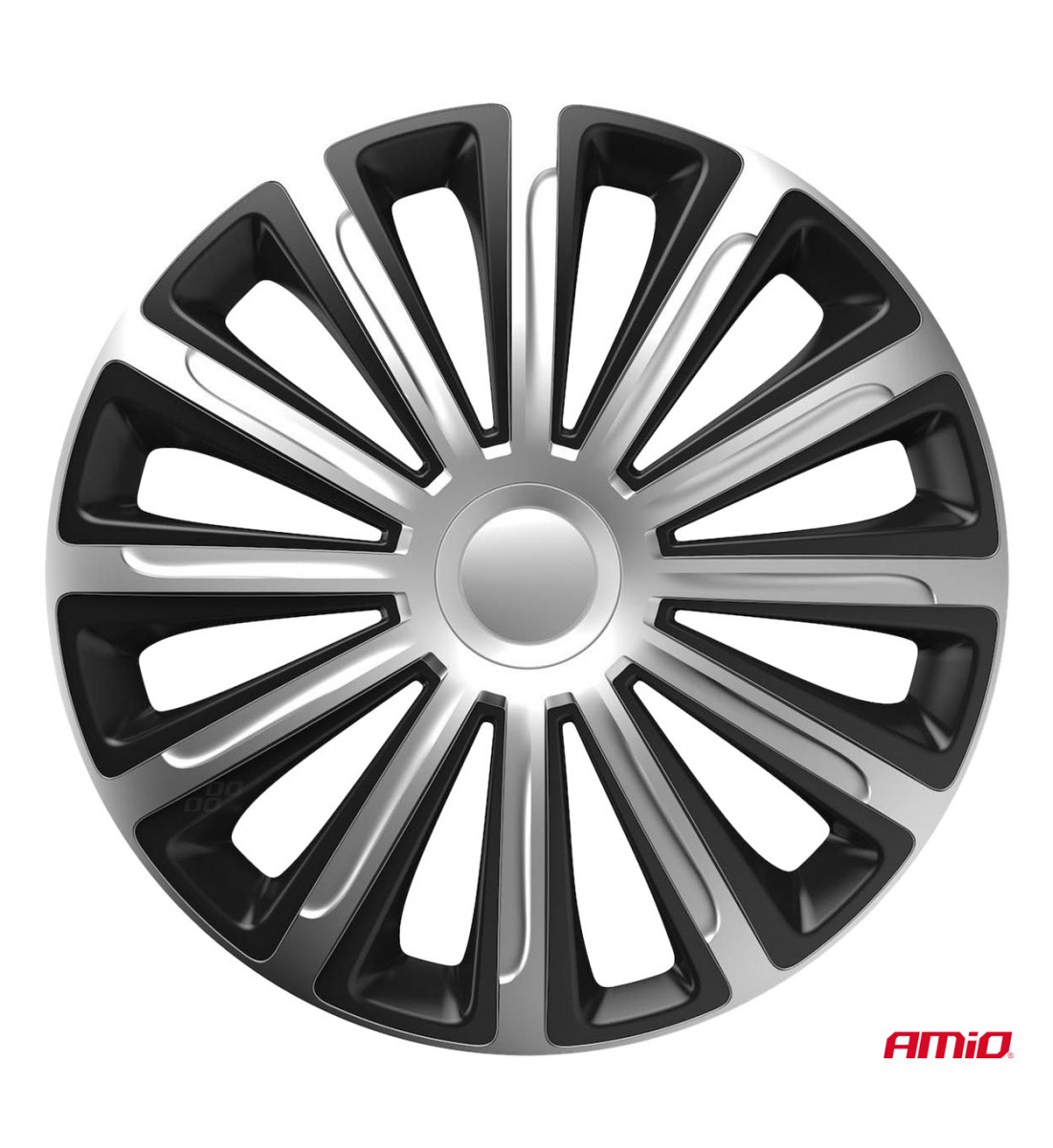 Capace roți auto, set 4 piese, Trend, negru argintiu, 14" inch, COLOR BOX - AutoParadoxSystem.ro Produs - Capace roți auto, set 4 piese, Trend, negru argintiu, 14" inch, COLOR BOX - AutoParadoxSystem.ro