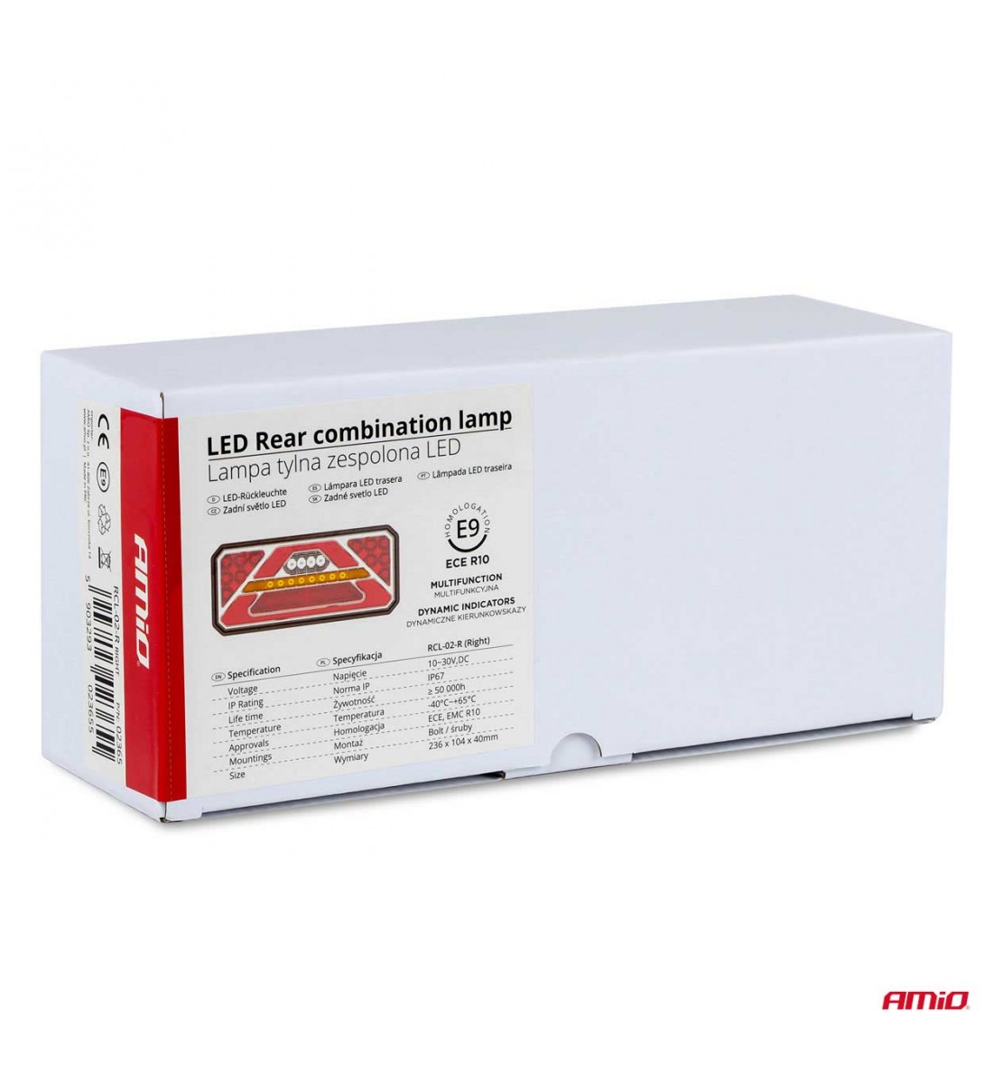Lampă din spate combinată LED DINAMIC (partea dreaptă) Lampă din spate combinată LED DINAMIC (partea dreaptă)