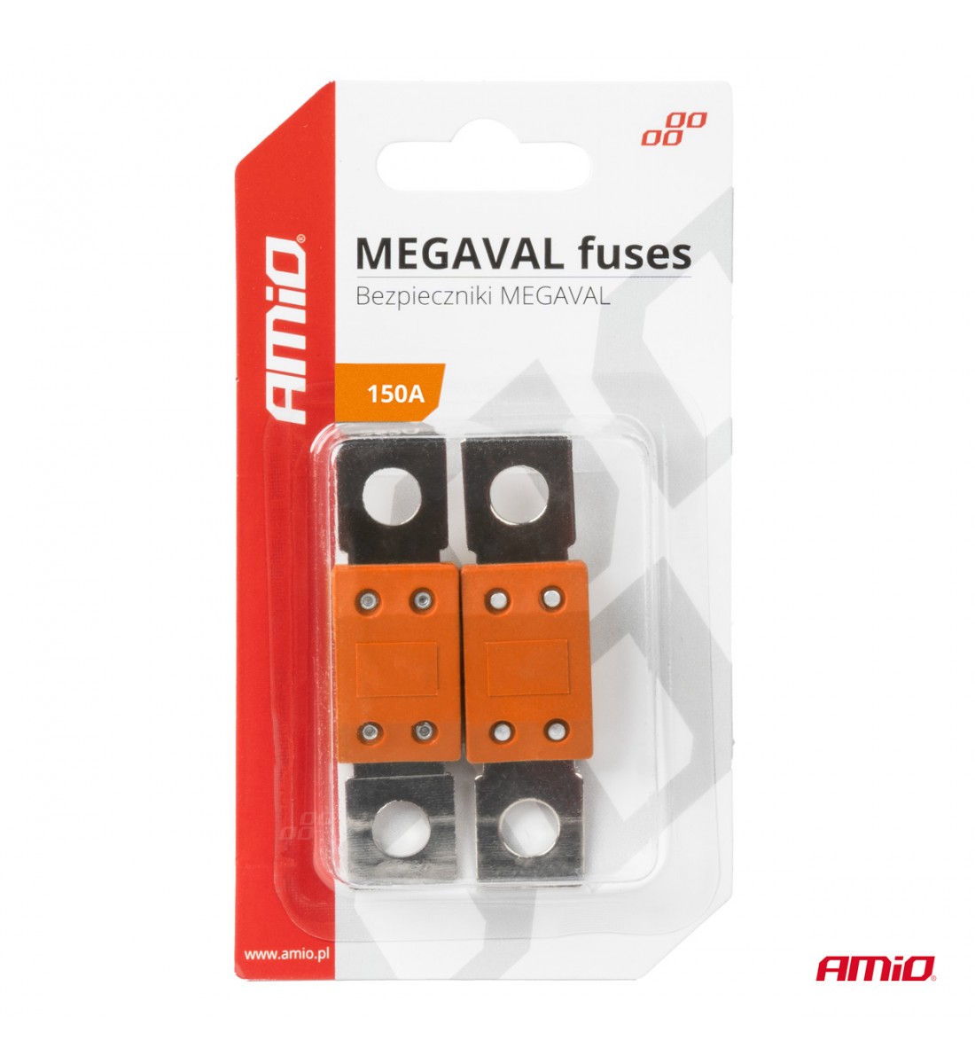 Siguranțe MEGAVAL auto 150A AMIO-03465 Siguranțe MEGAVAL auto 150A AMIO-03465