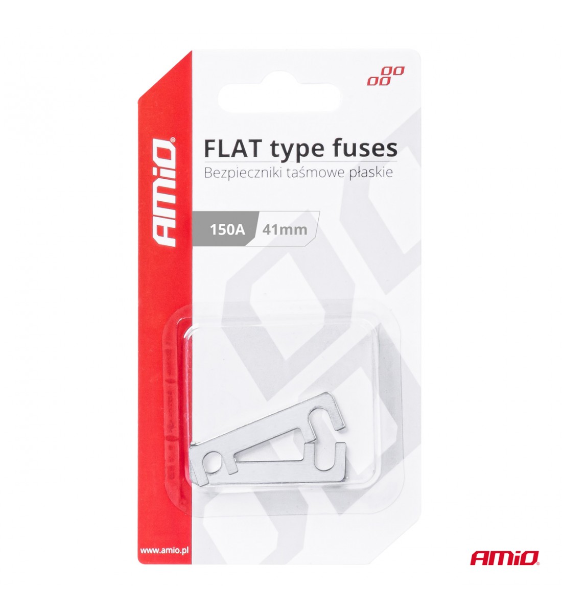 Siguranțe auto tip FLAT 41mm 150A AMIO-03495 Siguranțe auto tip FLAT 41mm 150A AMIO-03495