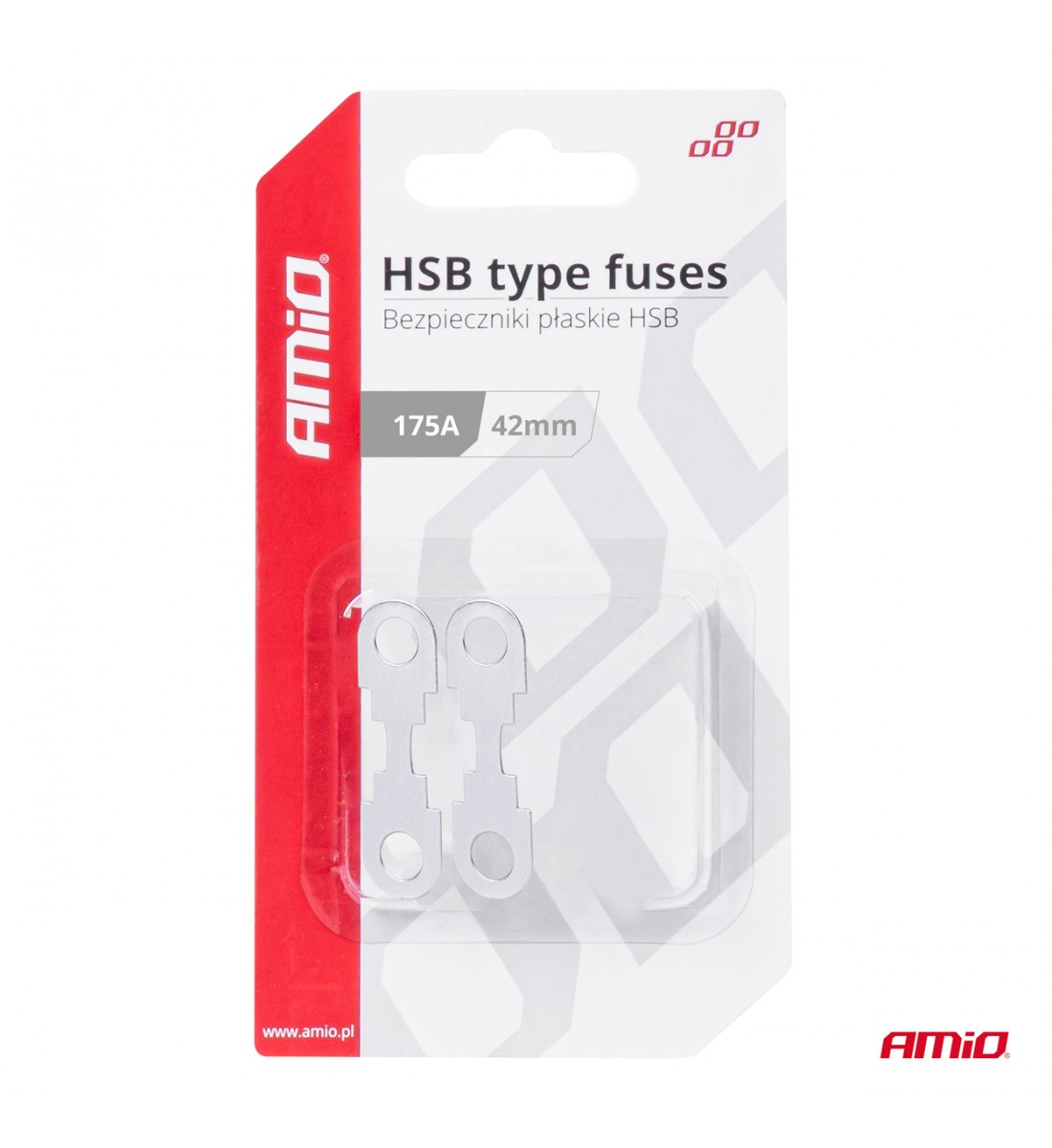 Siguranțe auto tip FLAT HSB 42mm 175A AMIO-03505 Siguranțe auto tip FLAT HSB 42mm 175A AMIO-03505