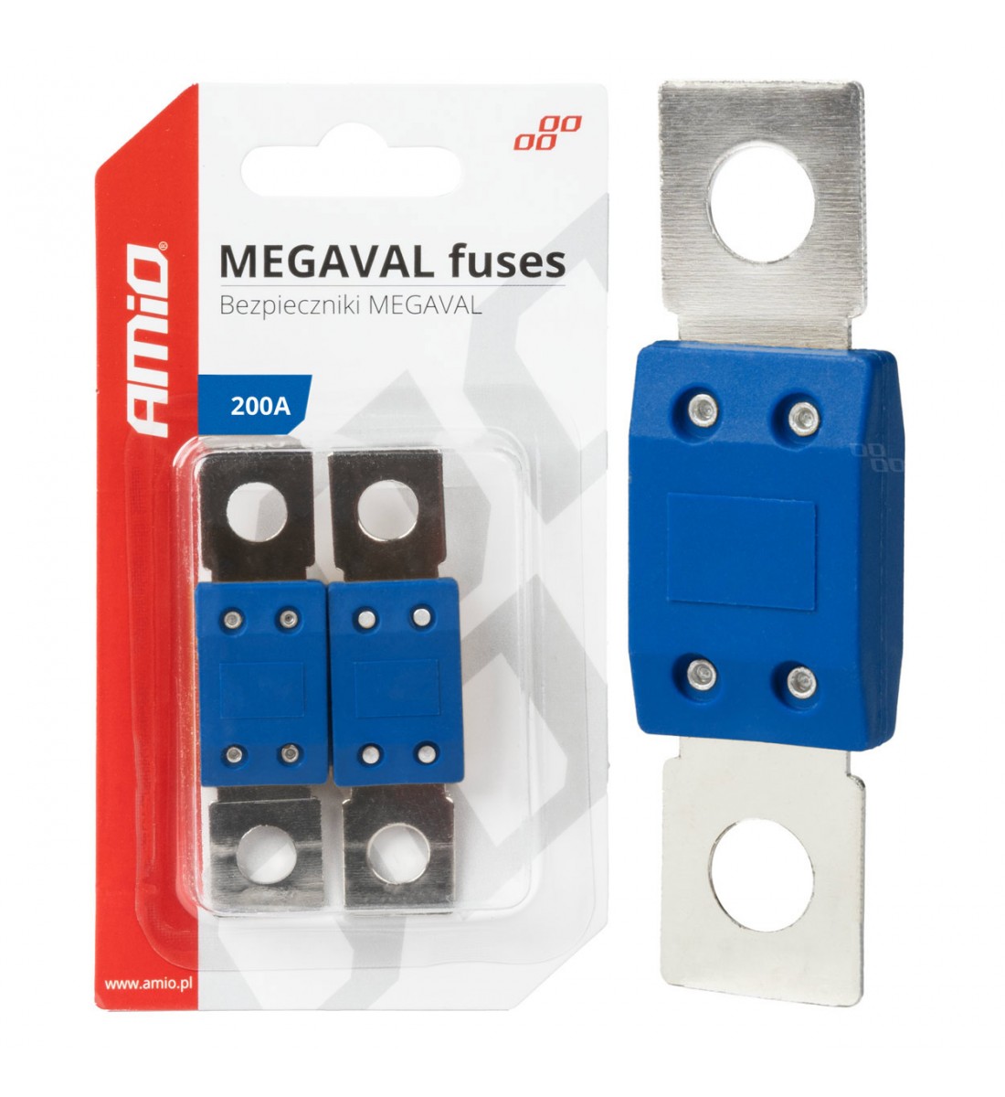 Siguranțe MEGAVAL auto 200A AMIO-03467 Siguranțe MEGAVAL auto 200A AMIO-03467