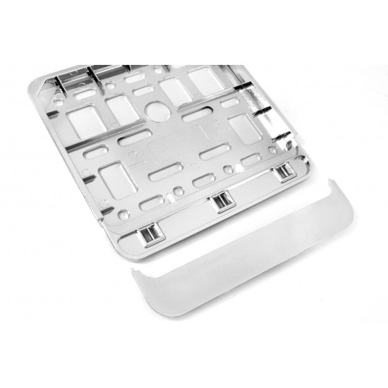 Suport numar pentru  scuter metalic